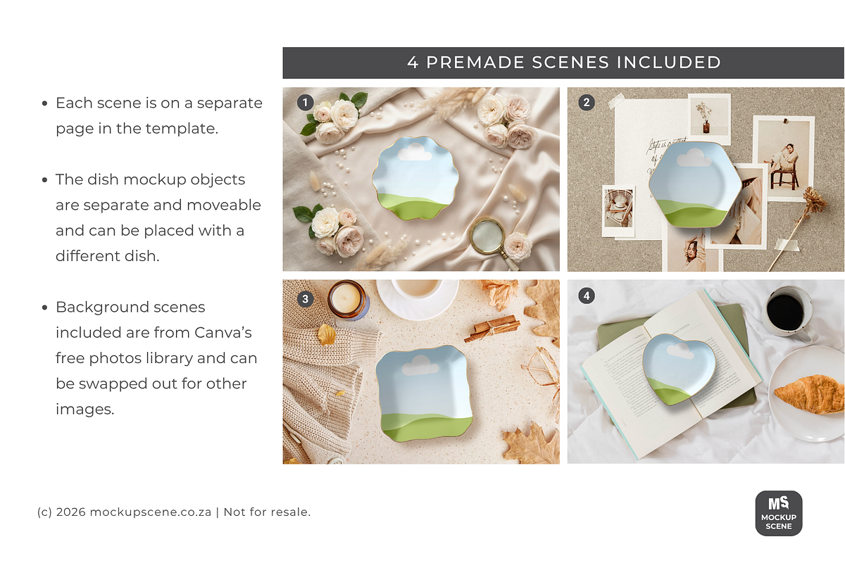 Ceramic Jewelry Dish Canva Mockup, a Household Mockup by Mockup Scene (Photo 7 of 12)