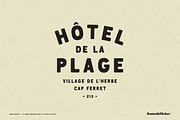 Montmartre - A Hand-drawn Font, a Sans Serif Font by Komet & Flicker (Thumbnail 3 of 12)