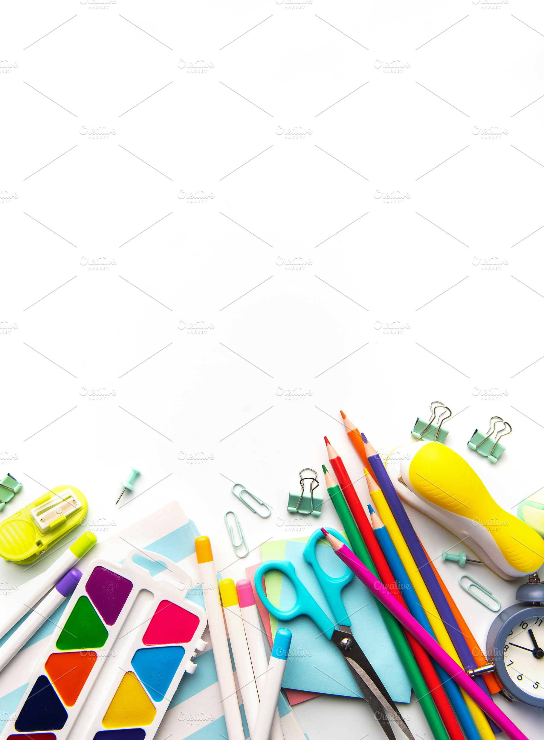 School supplies for education and creative learning, a School & Education Photo by Olena Rudo