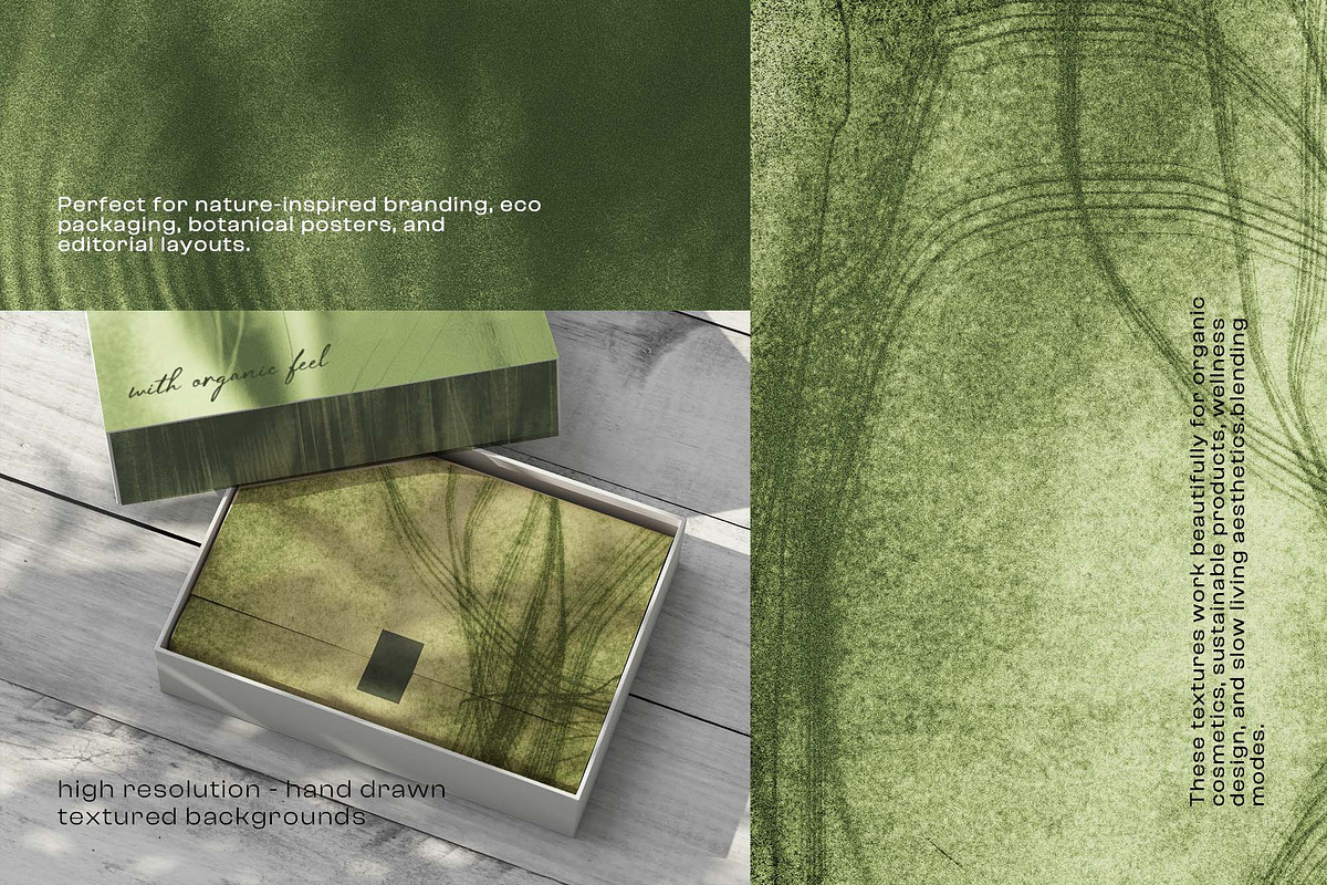 Greenery - abstract backgrounds, a Background Graphic by DigARTbyHavroshka (Photo 3 of 9)