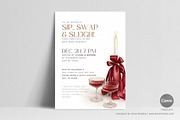 Christmas Invite Canva Temp - 28, a Marketing Template by BloomToLife By Dona (Thumbnail 1 of 5)