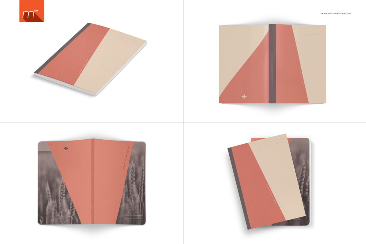 Notebook 2 Types Mock-up, a Print Template by BlackMocca (Photo 3 of 6)