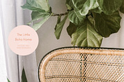 Boho Home Modern Canva Logo Kit, a Branding & Logo Template by Forth and Wild (Thumbnail 8 of 9)