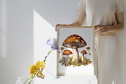 Vintage Mushroom Clipart, an Illustration by Digital Xpress (Thumbnail 3 of 3)