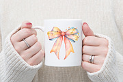 Christmas Light Coquette Bow PNG, an Illustration by designcity5 (Thumbnail 5 of 5)