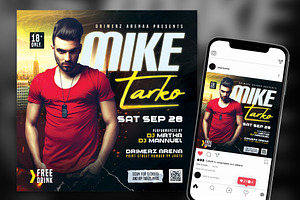 DJ Flyer, a Flyer Template by drimerz