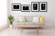 15 Room Frame Mockup, a Product Mockup by VaaniDesigns (Thumbnail 10 of 15)