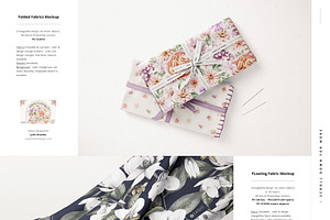 Fabric Factory V.6 Mockup Bundle