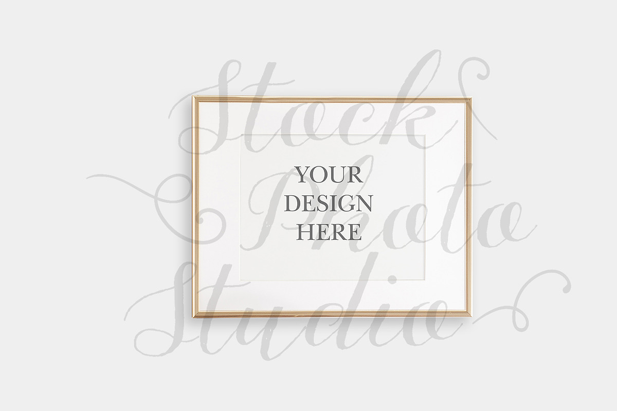 Frame Mockup Stock Photo, a Print Template by Stock Photo Studio (Photo 1 of 2)