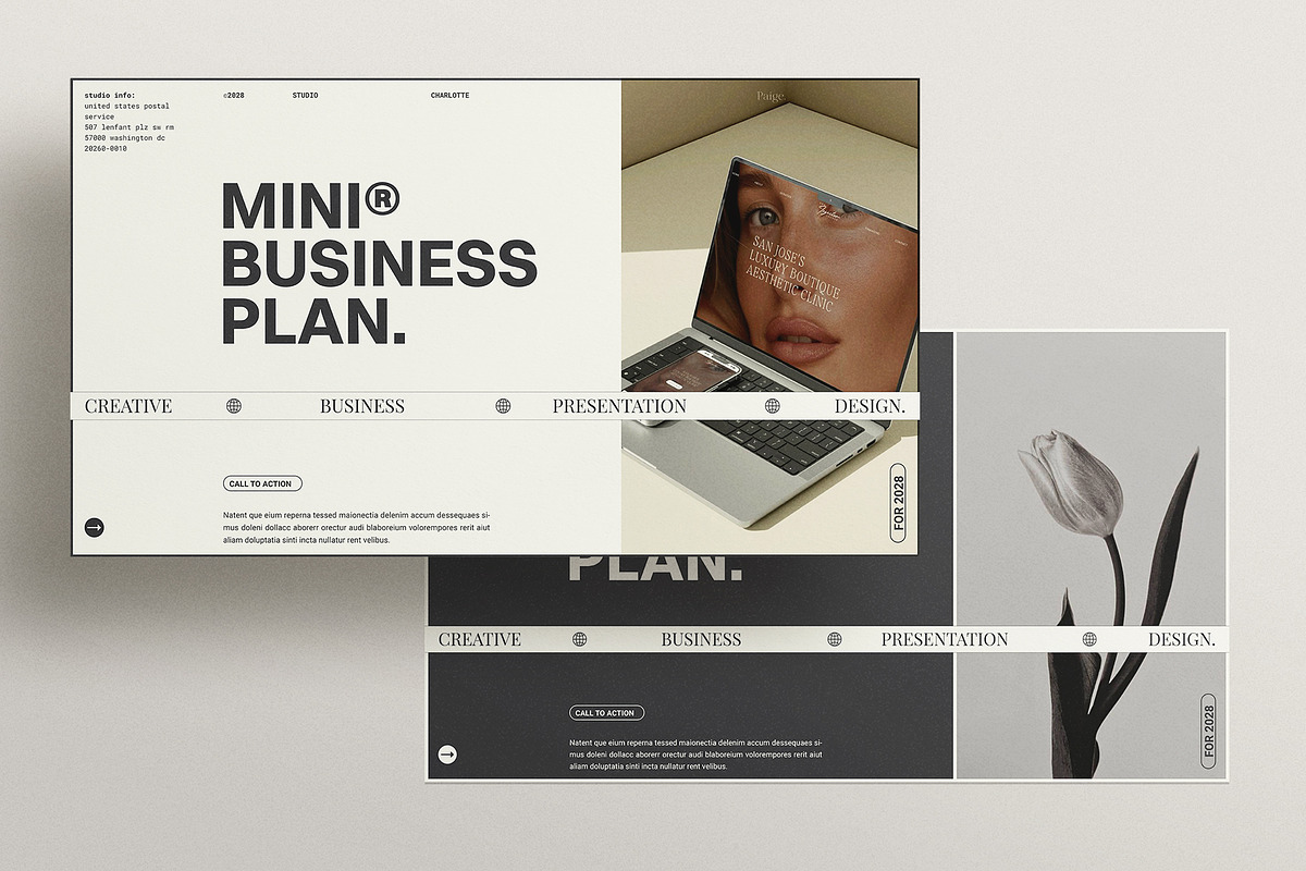 Business Plan Presentation Template, a Presentation Template by Studio Monova (Photo 13 of 13)