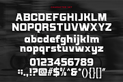 Xolaris - Sports Display Font, a Serif Font by Font Liner (Thumbnail 9 of 9)