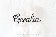 Geralia - 70% OFF, a Script Font by Youthlabs Studio (Thumbnail 1 of 7)