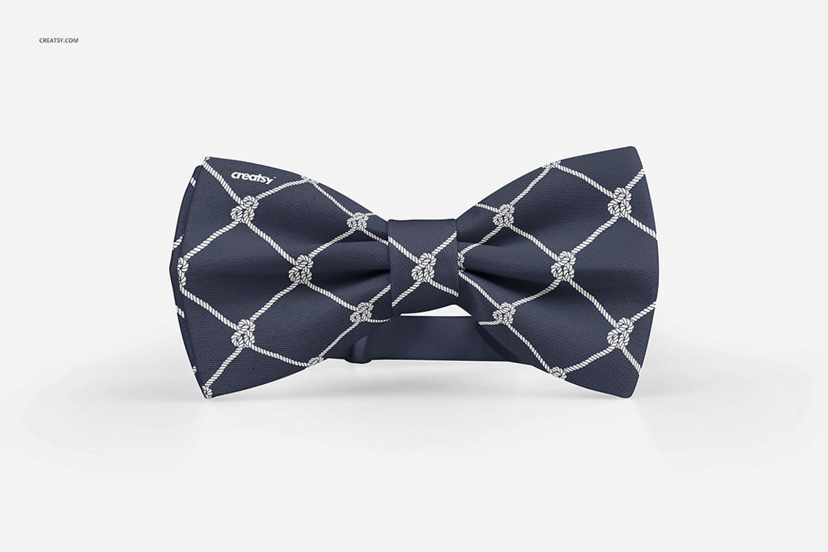 Bow Tie Mockup Set, a Shirt Mockup by creatsy4 (Photo 5 of 10)