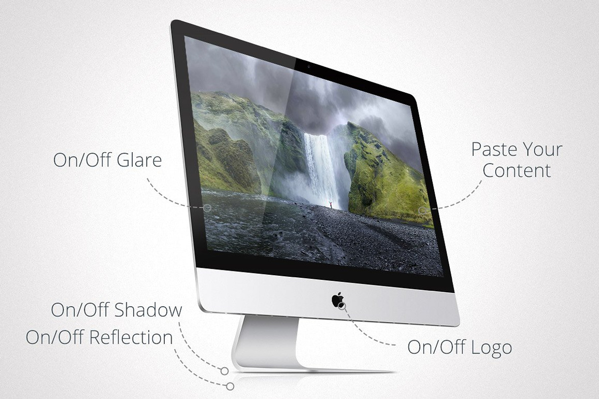 Apple Devices Mockups Bundle, an iPhone Mockup by RadekBroz (Photo 3 of 20)
