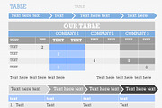 Table 1 PowerPoint Template, a Presentation Template by Yes Presentations (Thumbnail 13 of 20)