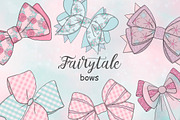 Fairytale Bows, an Object Illustration by GlamArtZhanna (Thumbnail 1 of 3)
