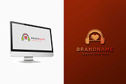 Music Love Logo Template, a Branding & Logo Template by C_Monica (Thumbnail 2 of 3)