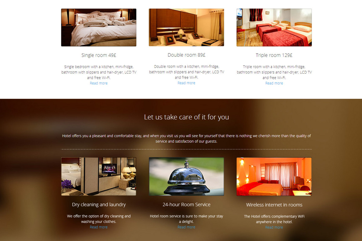 HOTFIT - Hotel and Fitness Template, a Websites & App Template by www.ThemeStreet.Net (Photo 4 of 5)