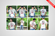 Man T-shirt Mockups, a Shirt Mockup by DESIGNAVO (Thumbnail 2 of 4)