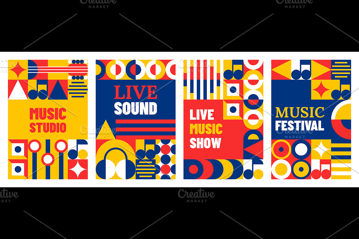Live music festival, concert sound, a Decorative Illustration by Buch&Bee (Photo 1 of 3)