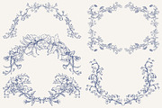 Procreate Chinoiserie Florals, a Brush Add-On by Century Library (Thumbnail 5 of 8)