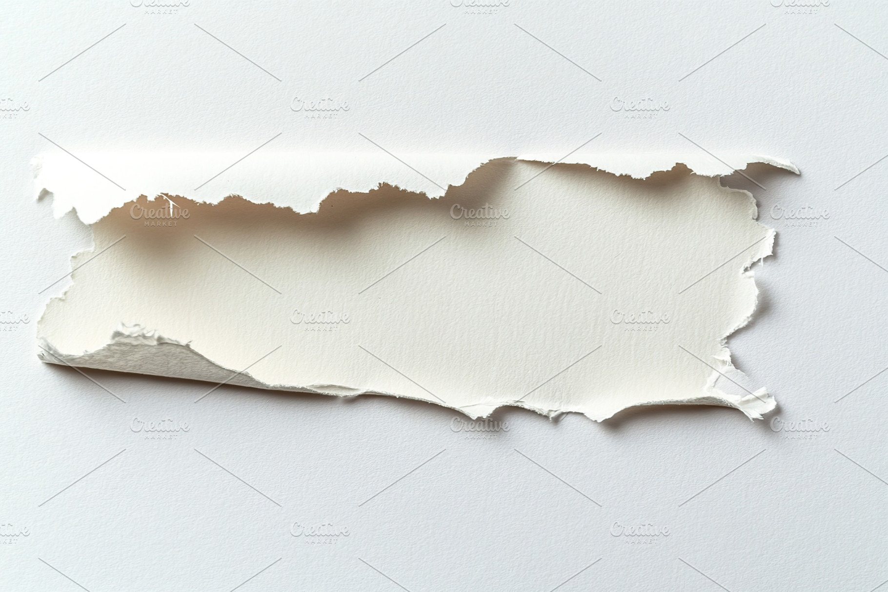 White torn paper hole in the center with space for text, a Background Photo by AlyaAnd