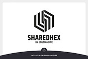 Shared Hex Logo Template, a Branding & Logo Template by LOGOMAGINE (Thumbnail 10 of 16)