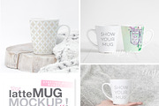 12oz Latte Mug Mockup Startin Bundle, a Product Mockup by Inspire Mockups (Thumbnail 2 of 5)