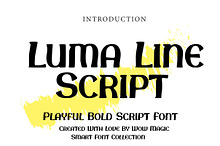 Luma Line Script