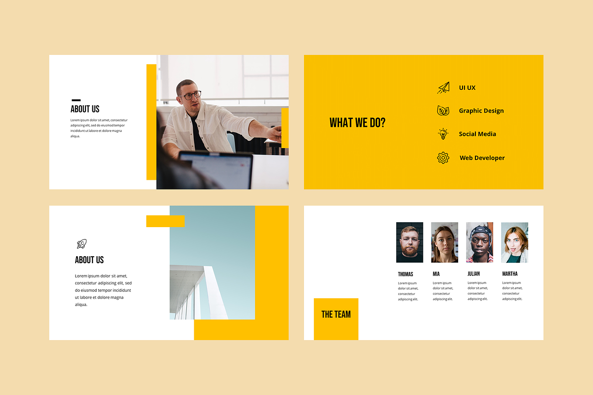 LEMON - Powerpoint Template, a Presentation Template by Pixelz Studio (Photo 2 of 14)