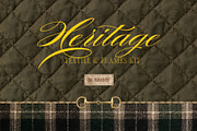 Heritage Textile & Frames Kit, an Object Graphic by Hello Muse (Thumbnail 1 of 14)