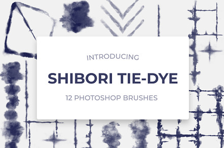 Shibori Digital Tie-Dye Brushes Vol1