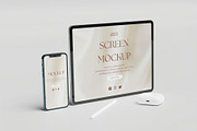 iPhone 12 & iPad Pro Mockup, an iPhone Mockup by zpackcreative (Thumbnail 2 of 6)