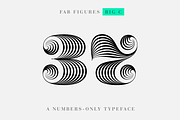 Fab Figures Big C, a Font by Letterwerk (Thumbnail 1 of 5)