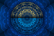 Mandala Oriental Floral art Bundle, a Background Graphic by NJ Himel (Thumbnail 90 of 97)