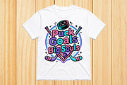 Hockey T-Shirt Design Graphic, an Object Graphic by balal (Thumbnail 1 of 3)