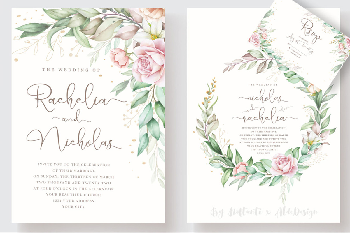 Marellia  Elegant Script Font, a Script Font by Aldedesign (Photo 6 of 9)