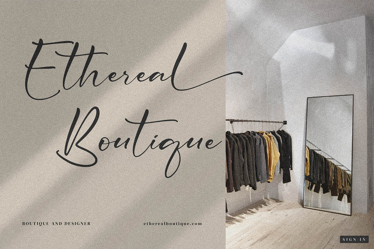 Cicaero, a Script Font by Integritype Studio (Photo 6 of 15)