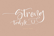 Strong table, a Script Font by Franstudio (Thumbnail 12 of 17)