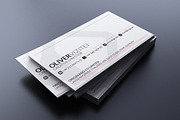Modern Red Business Card, a Business Card Template by Marvel (Thumbnail 3 of 4)