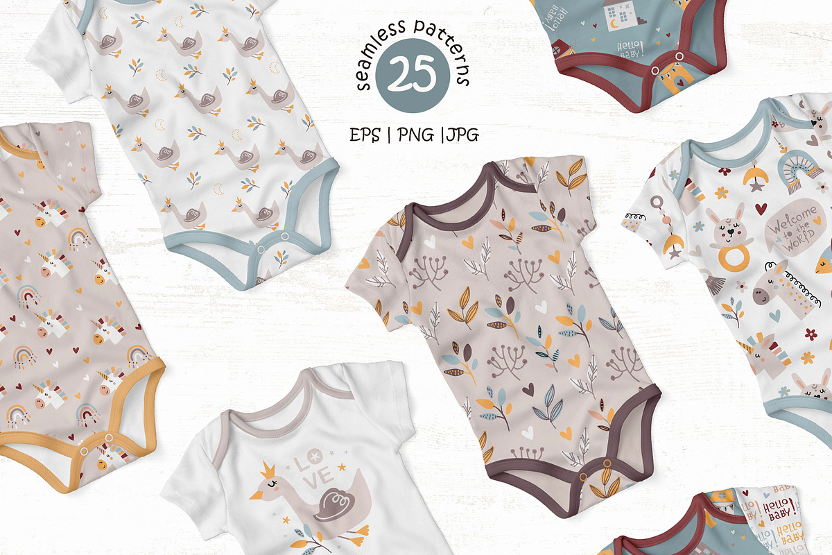 Baby Collection, a Wallpaper Graphic by Nafanya (Photo 5 of 12)
