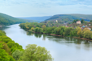 Spring Dnister river, Ukraine, a Nature Photo by YuriyB