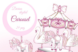 Carousel clipart