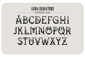 Anima - Tribal Mystical Logo Font