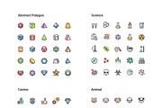 1500 Line Color Icons Pack, an Icon by WORAKAMON Design Studio (Thumbnail 15 of 17)
