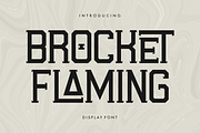 Brocket Flaming Display Font, a Serif Font by Storytype Studio (Thumbnail 1 of 15)