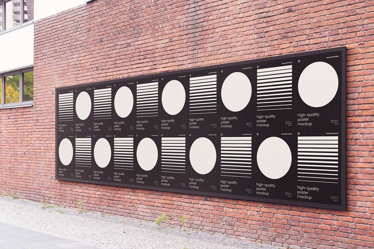 Urban Poster Mockup Template Bundle, an Advertising Mockup by FoundImages (Photo 48 of 52)