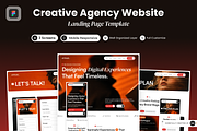 Artemis - Creative Agency Website, a Landing Page Template by SLAB! Design (Thumbnail 1 of 5)