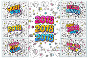 Happy New Year word bubble., an Illustration by VectorStory (Thumbnail 4 of 7)