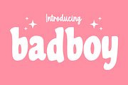 Bad Boy - Comic Font Types, a Font by KiddoGlyphs Studio (Thumbnail 1 of 3)